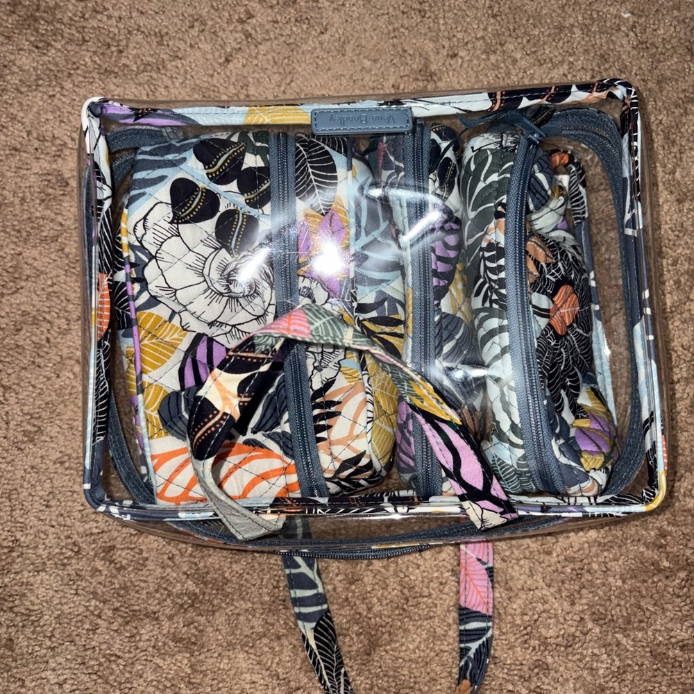 Vera Bradley Botanical Cosmetic Bag